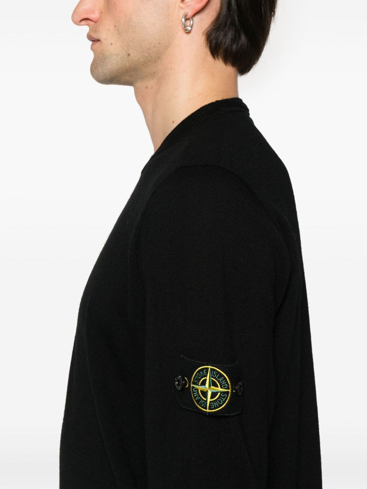 Stone Island Sweaters - BLACK | 57cd0f76766f808da23e830e79dd6a387b20d423