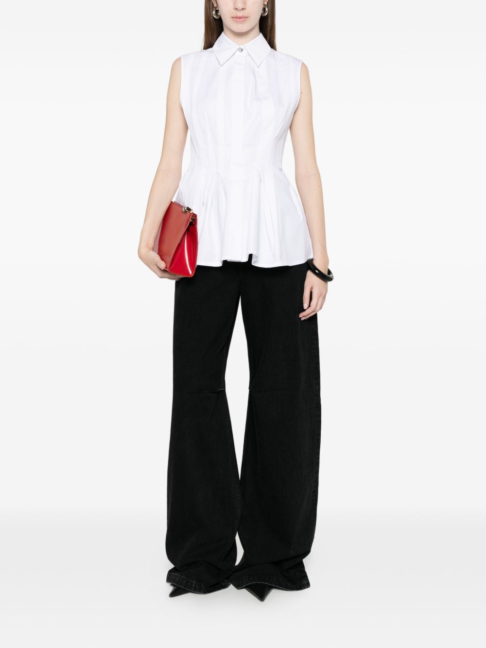 Sportmax Shirts - WHITE | 3af7874b42a44d39217c93588b6285c118d42408