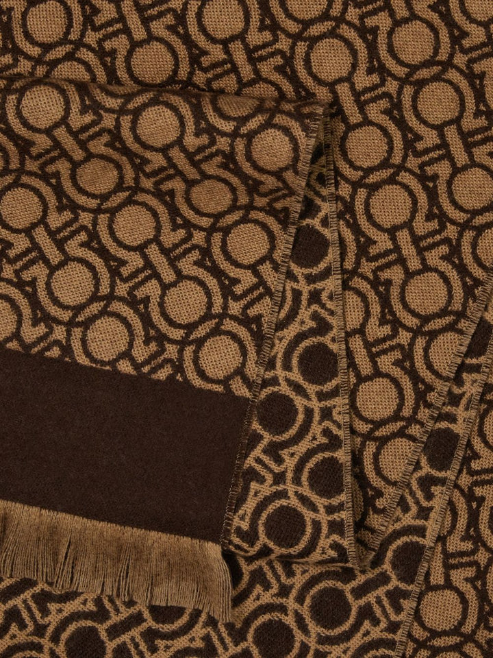 Ferragamo Scarfs - BROWN | e78eccb2703ca0d801ca12701b47c33baa0b96b5