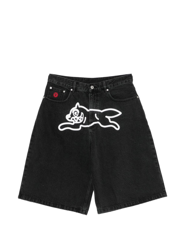 Denim Cargo Shorts