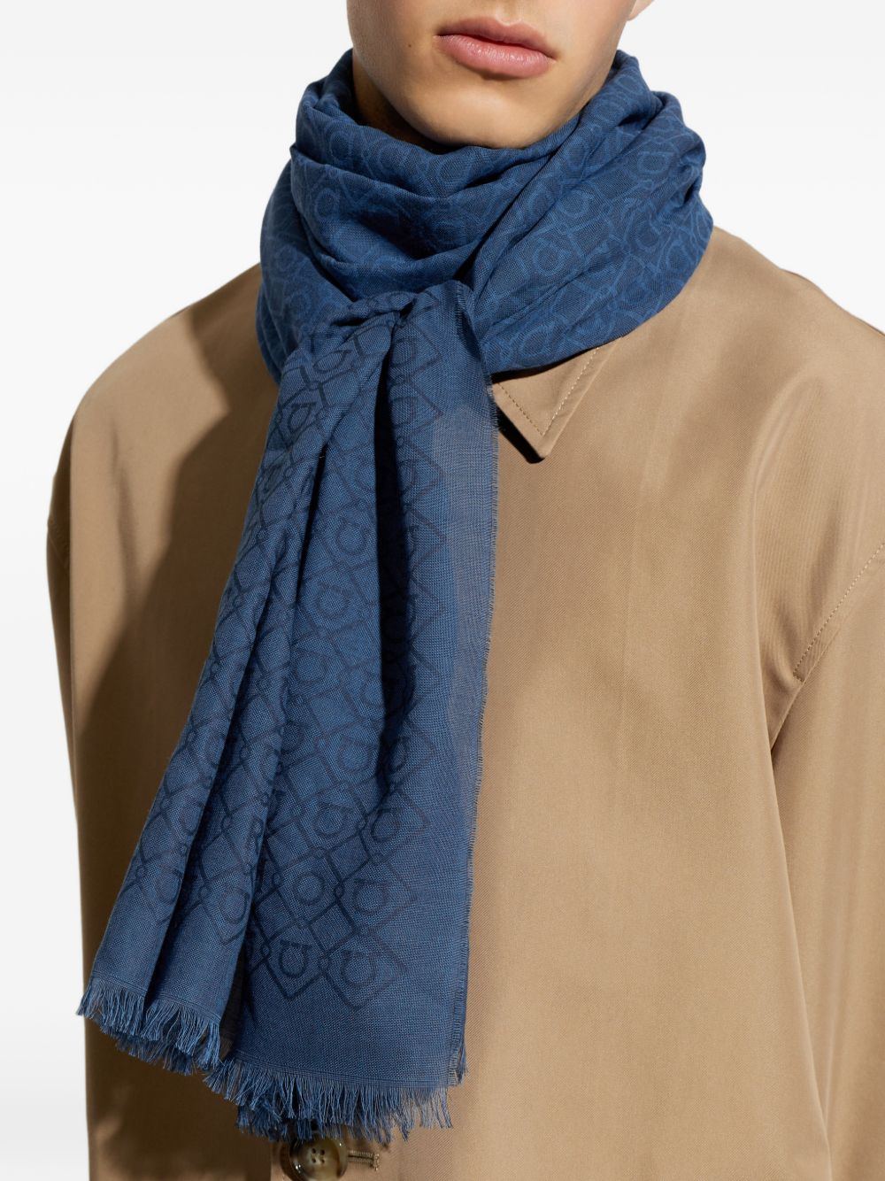 Ferragamo Scarfs - BLUE | b98dc9a8883f1d031adcb43e0d8c9585b306b0e0