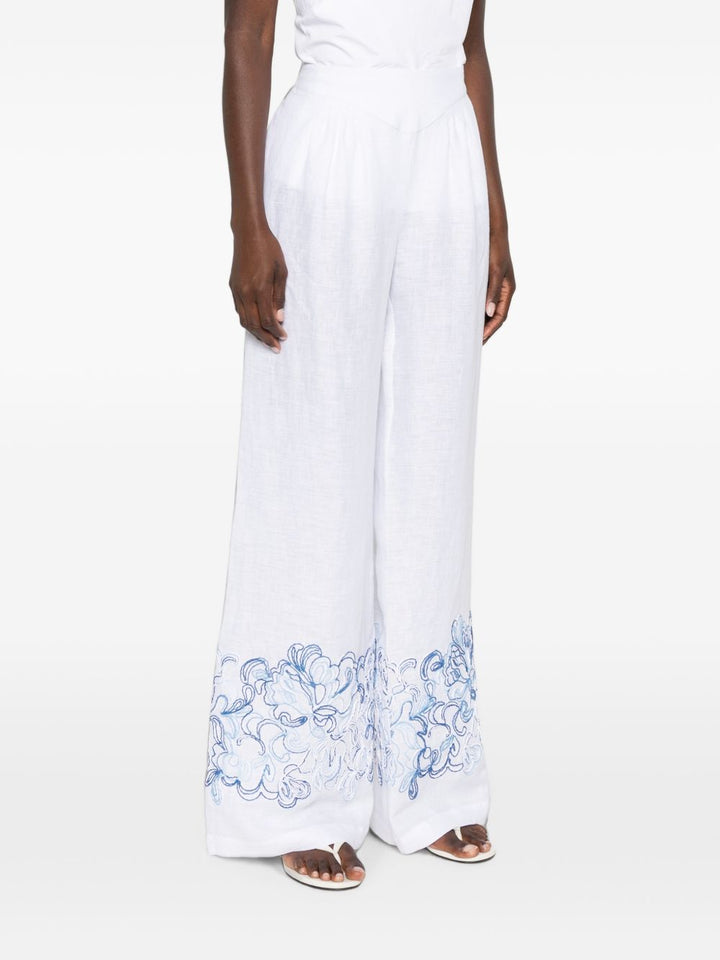 Ermanno Scervino Trousers - WHITE | dc0844896bae389f8e3169af163ee07622d0926d