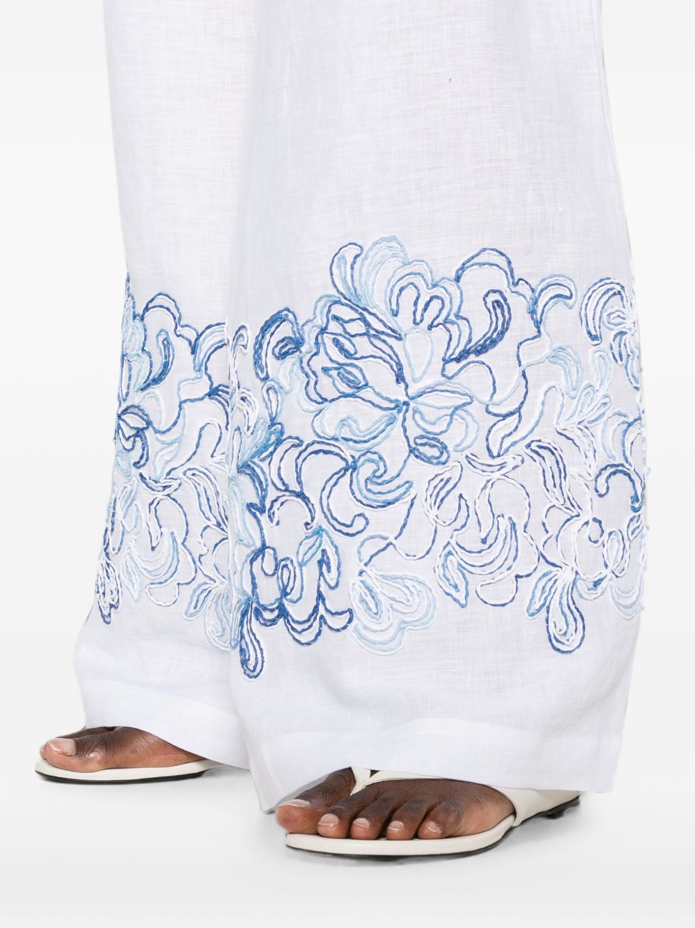 Ermanno Scervino Trousers - WHITE | da325732e4d5cc37487d1c3530eac9f463c07196