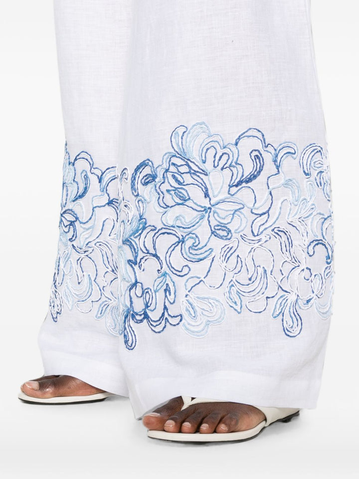 Ermanno Scervino Trousers - WHITE | da325732e4d5cc37487d1c3530eac9f463c07196