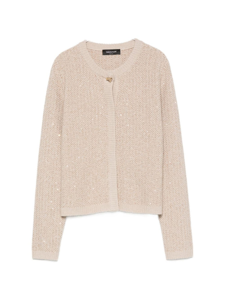 Fabiana Filippi Sweaters - BEIGE | 250a7ca14a91ca012b7d85ba1ba966d34c93ca9b