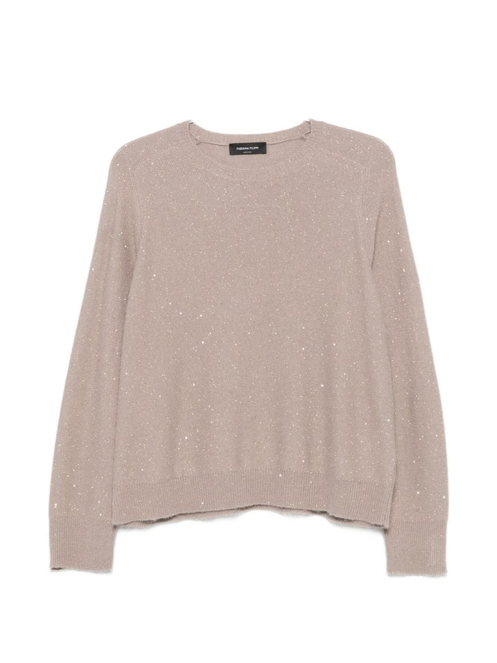 Fabiana Filippi Sweaters - BROWN | b434fc3d22bb84fd2273bf597464415b78e2505c