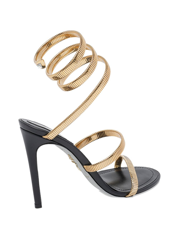Rene' Caovilla Sandals - GOLD | 683c72fc5d8a83f8da4f03867a2157eb50e2a436
