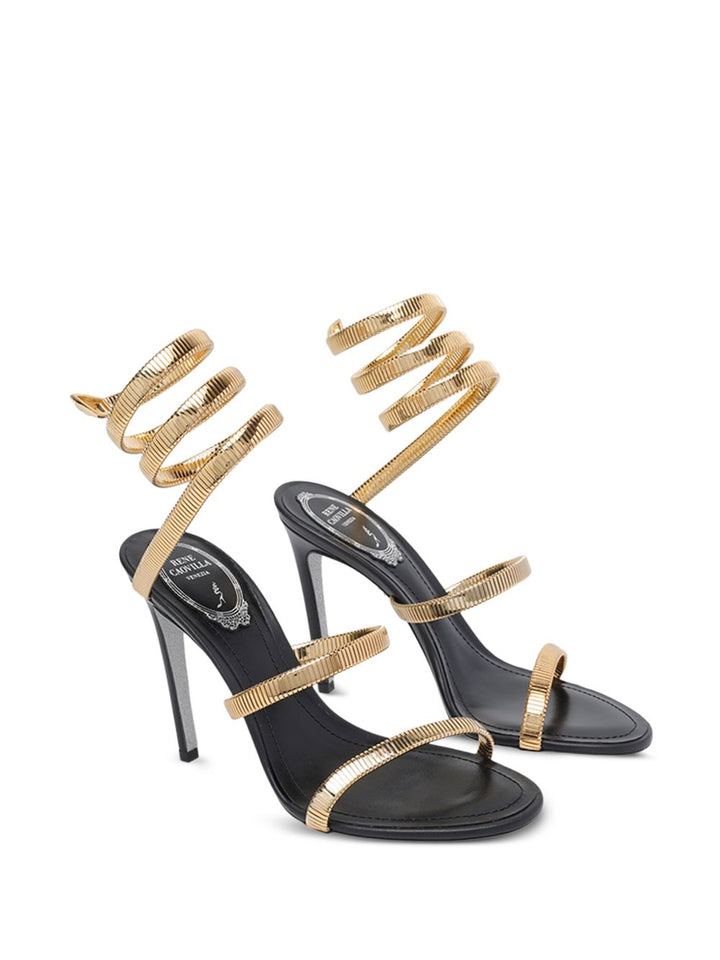 Rene' Caovilla Sandals - GOLD | e82849d8e869a42febb43d1af6b6cf561bc1d7c2