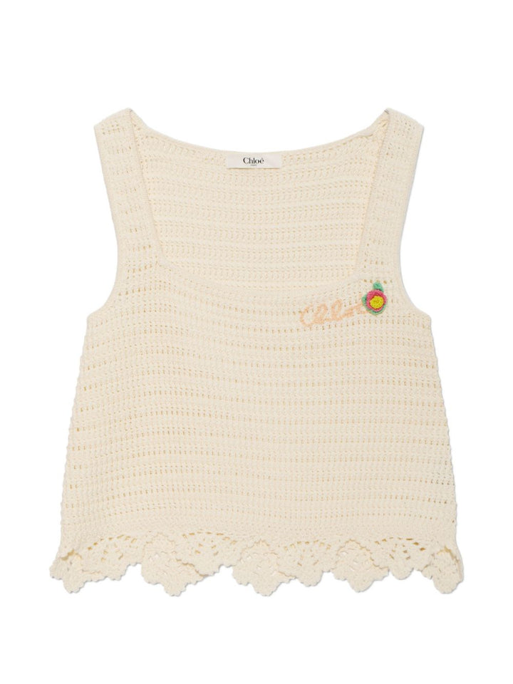 Chloè Top - WHITE | 2a44aa05b1c062613c820b9c00bde6655ff29700
