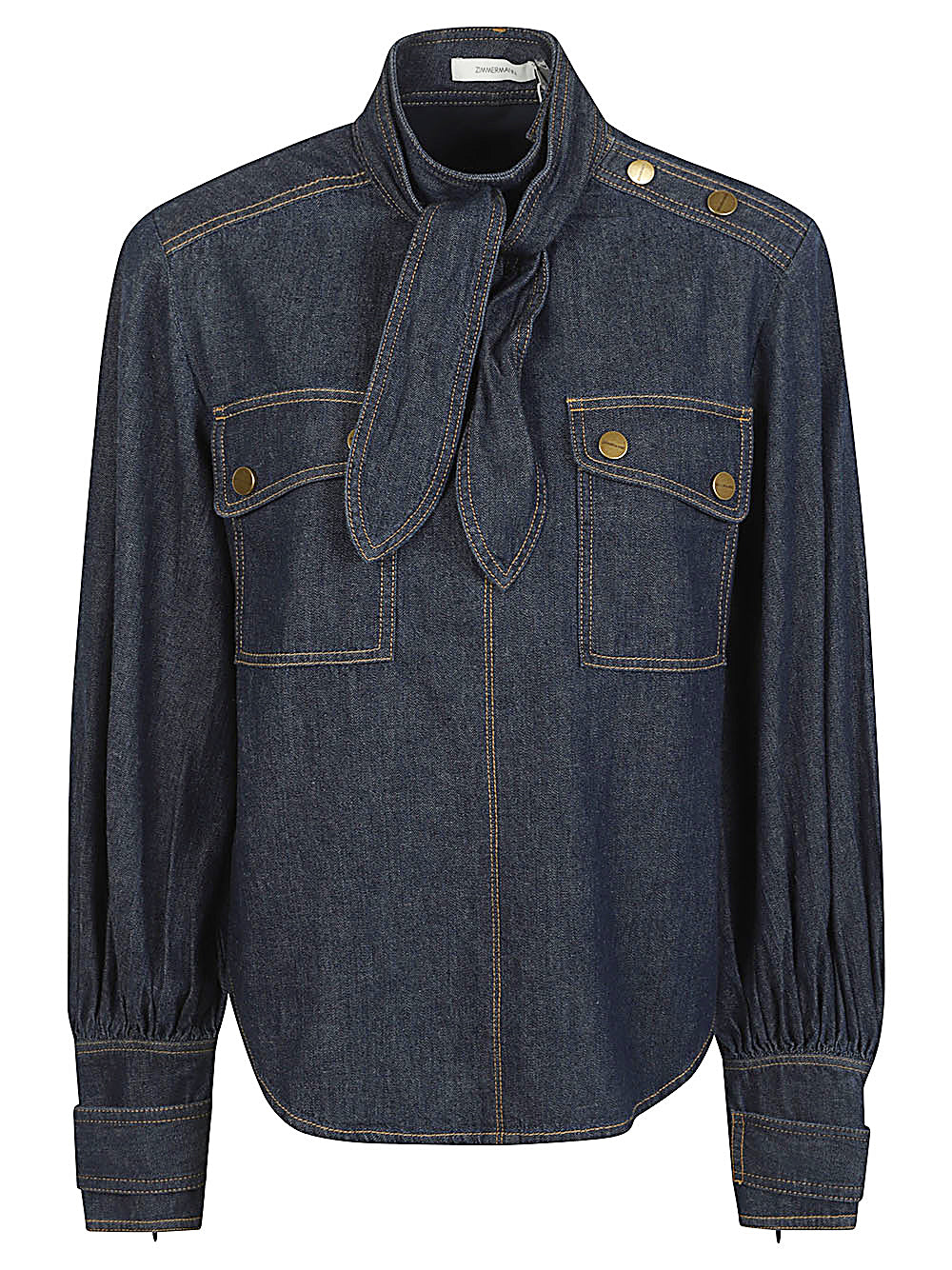 Zimmermann Shirts - BLUE | 9e83650b67968027838e0cca932b9aa80453d978