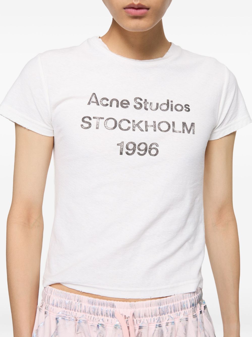 Acne Studios T-shirts and Polos - WHITE | b933293b3f6b3d25335706eb9d64874c8633c583
