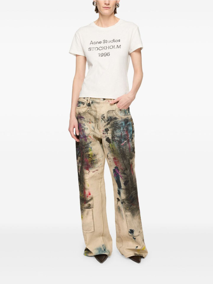 Acne Studios T-shirts and Polos - WHITE | 13e836642197fb4a3e4d2d00bda07488e4a3566f
