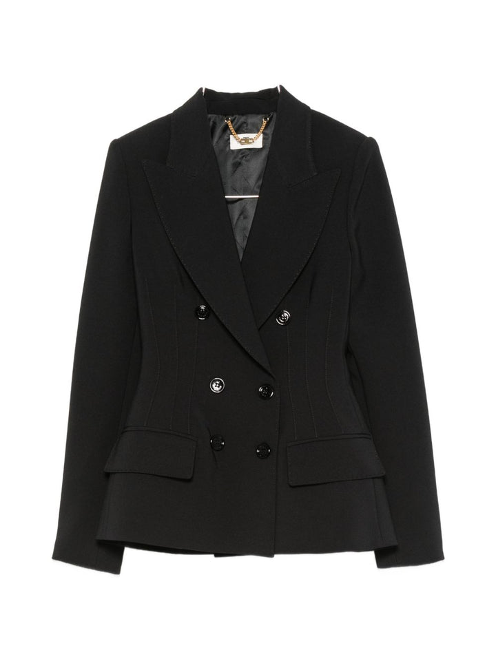Elisabetta Franchi Jackets - BLACK | 8b560780a76267ebb6b67fc22eb95cf7f1805c16