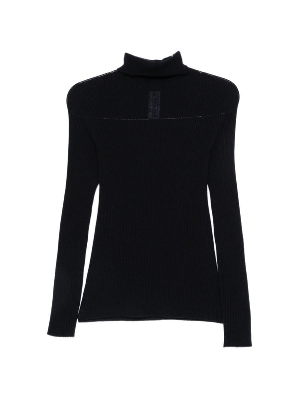 Wool Turtle-Neck Sweater