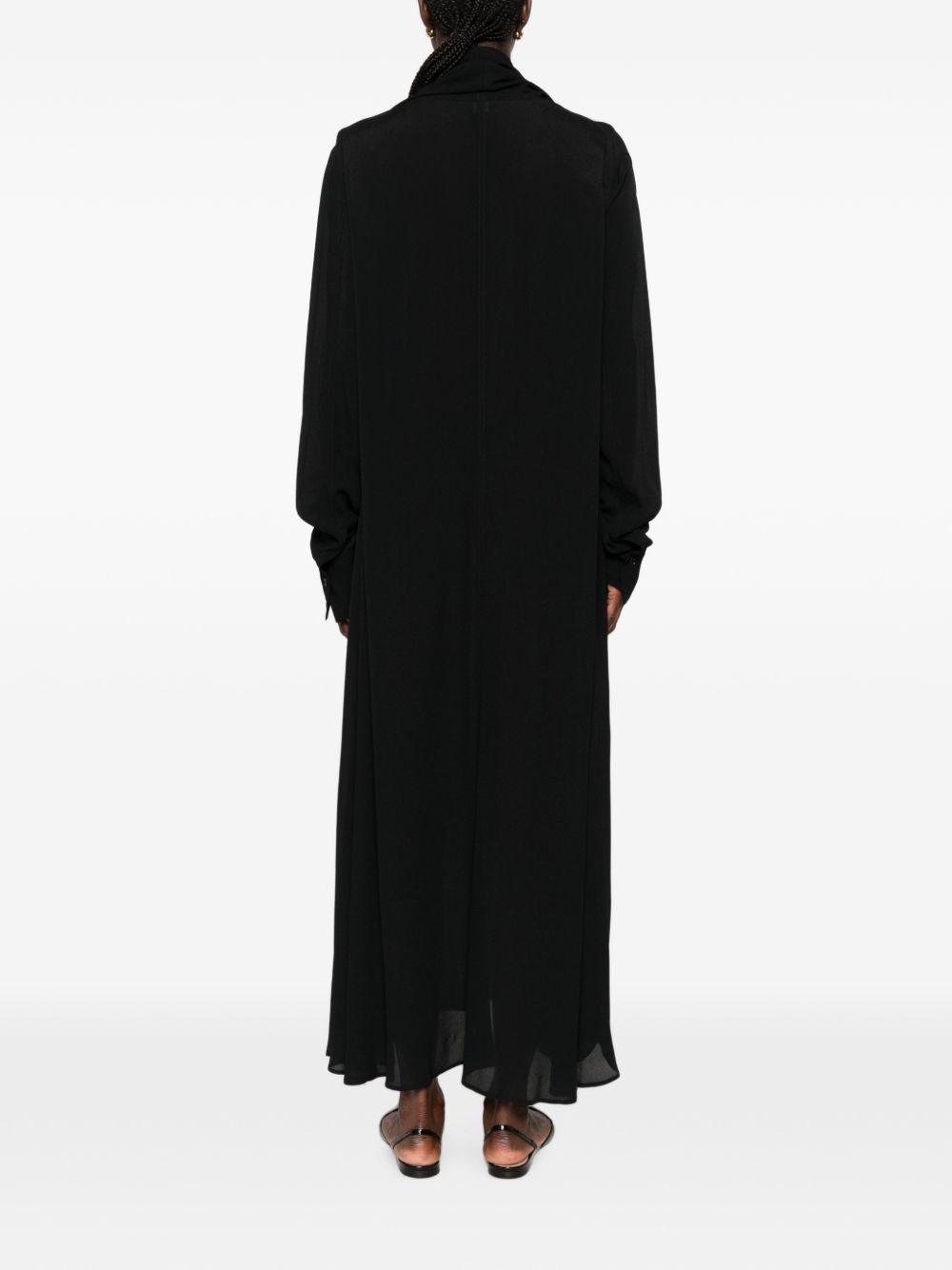 Toteme Pre Dresses - BLACK | b698367222aeee1d5471ec932ca42f5016850112