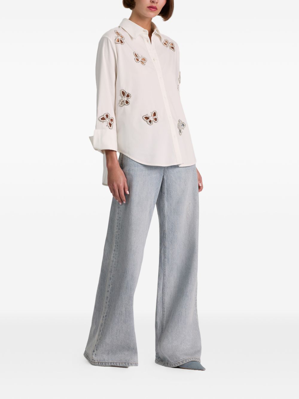 Alice + Olivia Shirts - WHITE | 4c7c1a296ae3751dbf1fdb54d6fbec02fa3d8ebc