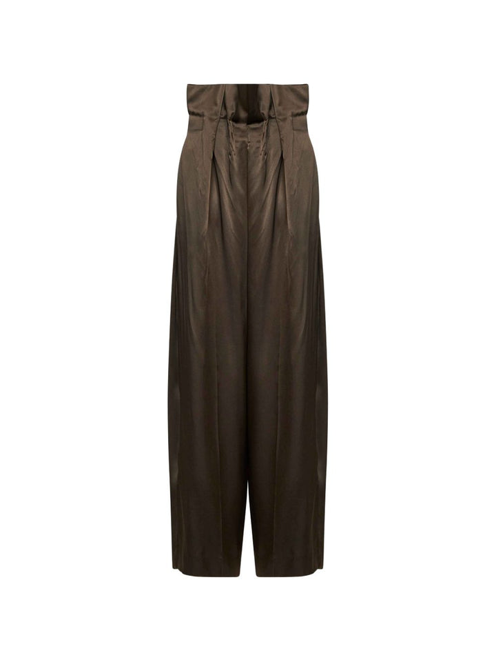 Khaite Trousers - GREEN | 2e8da4a713a394cdae25dece0c3143a7c75e74e6