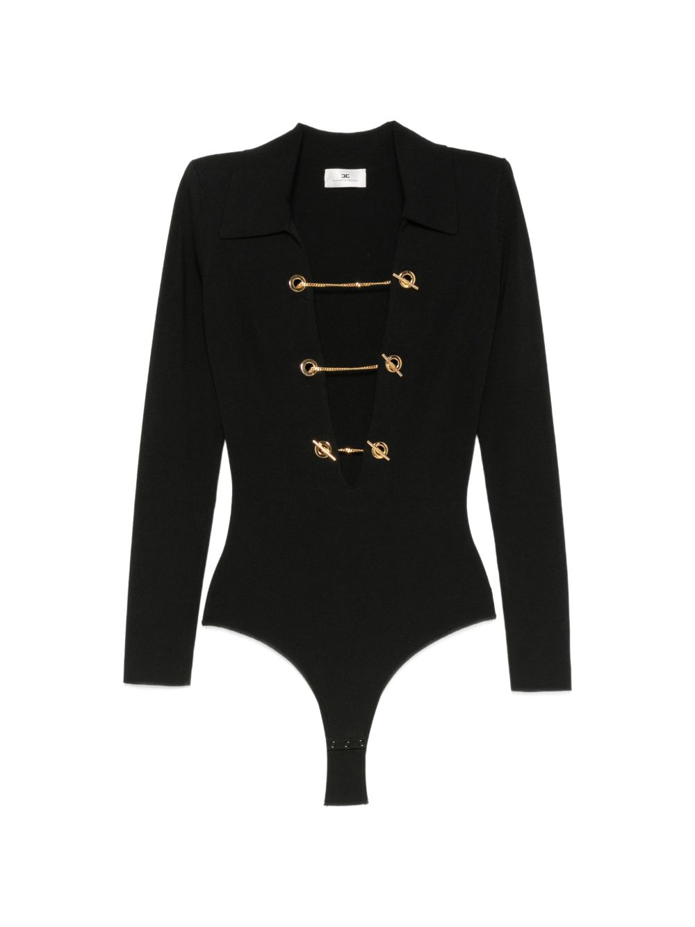 Elisabetta Franchi Top - BLACK | c79c228d07e2e7484489543c22de9b0b50b610fb