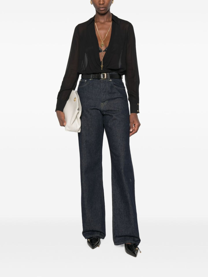 Elisabetta Franchi Shirts - BLACK | cf454f1aeba54fb213e7f08c053c363bc4ef1f11