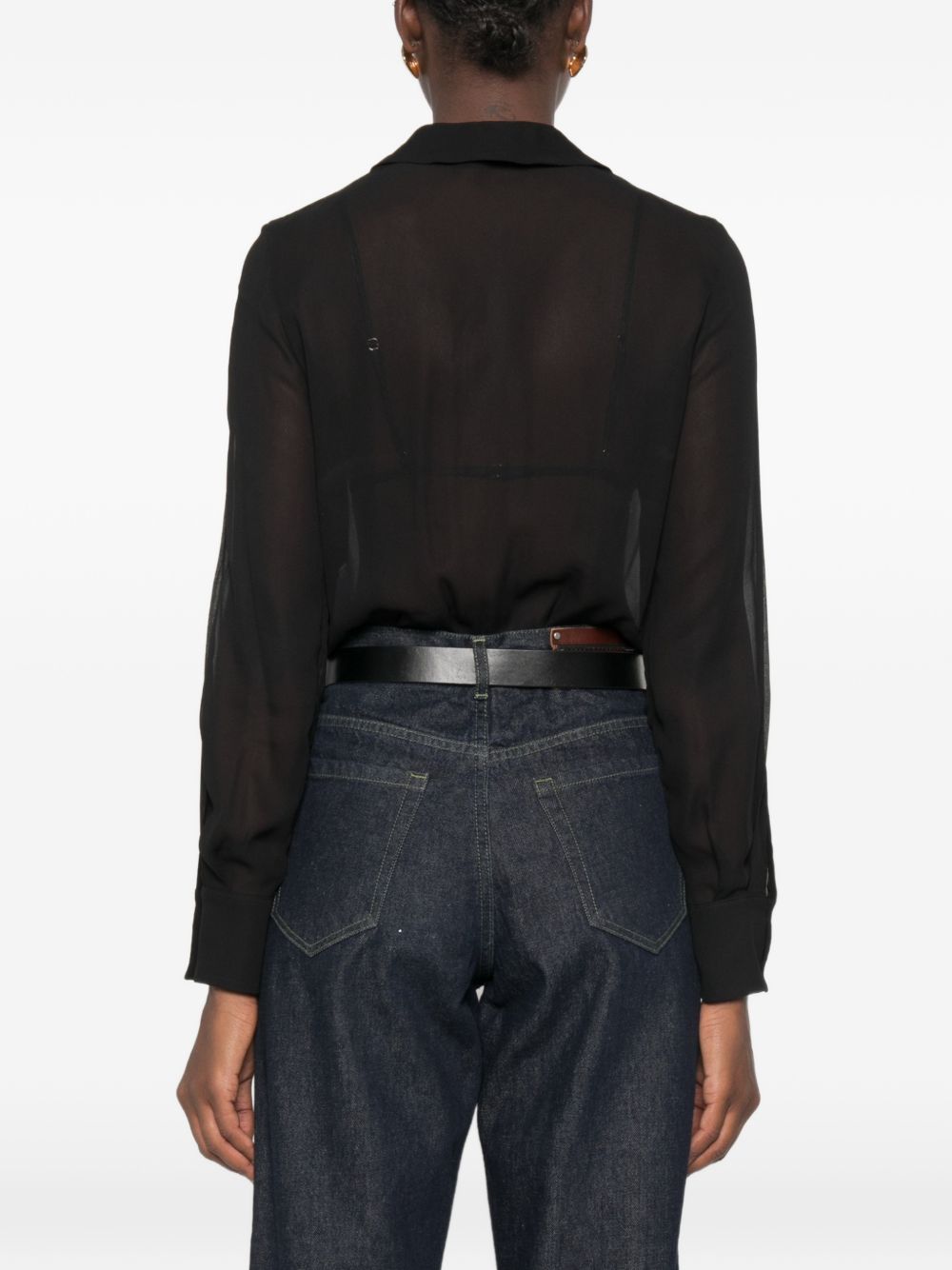 Elisabetta Franchi Shirts - BLACK | a1704efa7563ce95c82e3f19c58525343f828f32