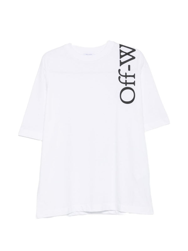 Vertical Bookish Skate Cotton T-Shirt