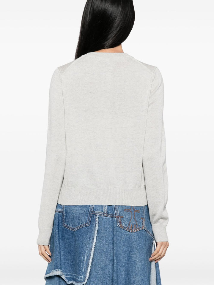Maison Kitsune' Sweaters - GREY | fee1859c92c3374b1213513ee888d3af7ca8b911