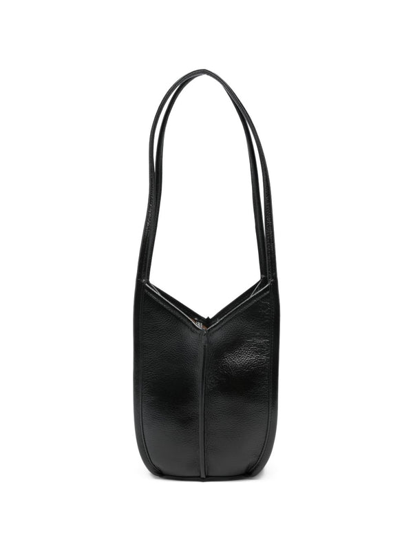 Bolso cubo de cuero Calella