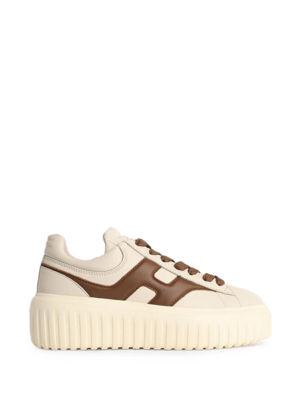 H-Stripes Leather Sneakers