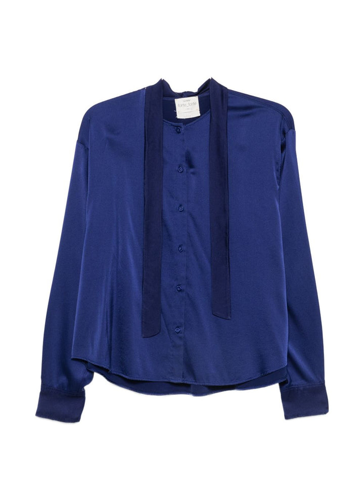 Forte Forte Shirts - BLUE | 6af446c952a21b9e2254946c026236e7d24ca8dc