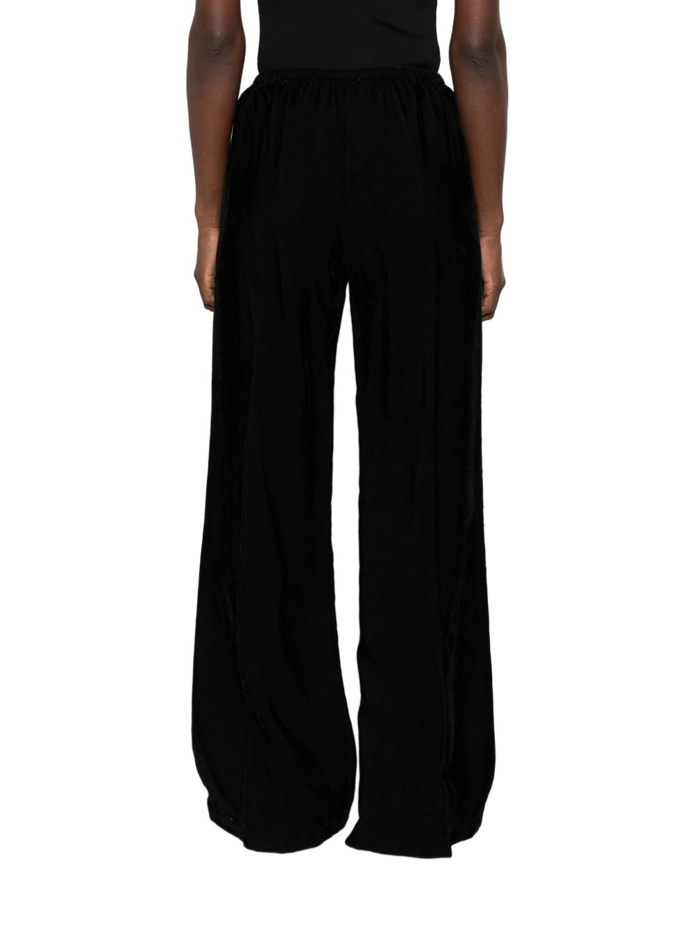 Forte Forte Trousers - BLACK | 59789cd09bbd2fbcb8cc37aeb27f9b8a22a4cba6