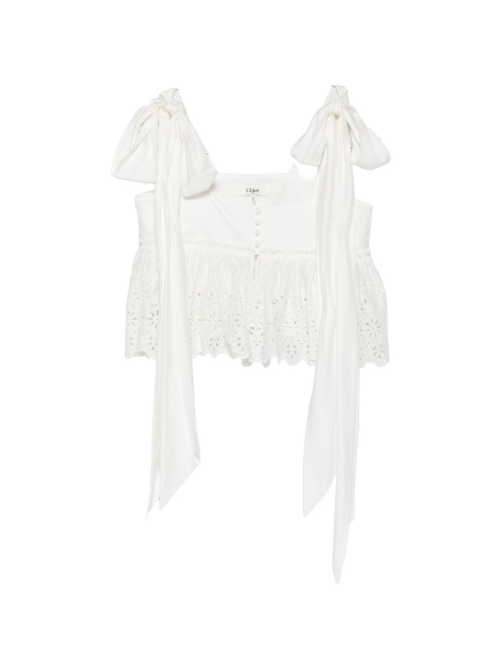 Chloè Top - WHITE | 456c3913cfd92b1817e1ff4c049ea618f89dc40b