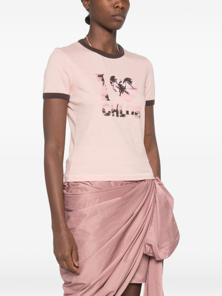 Chloè T-shirts and Polos - PINK | 9ff34010d71532ab871d5f8ef2793fbb266d019d