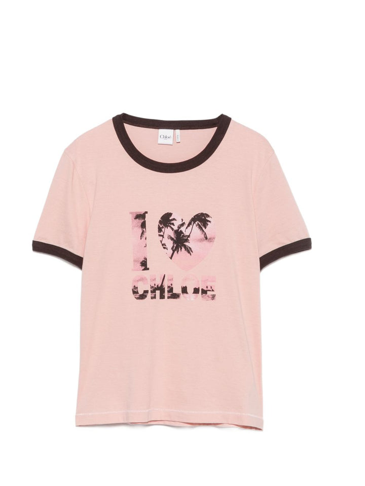 Chloè T-shirts and Polos - PINK | 4bcd4f62f6fbbc557fc9a34f2b98eec98f10de14