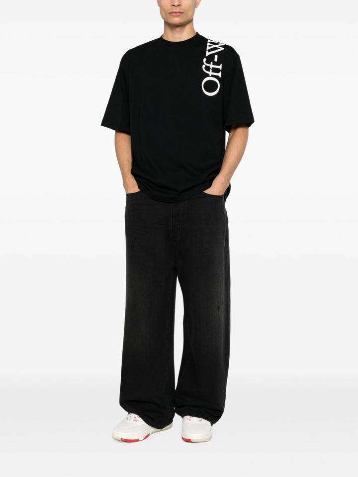 Off White T-shirts and Polos - BLACK | 635d48606efe071005701125384b001a426f800f