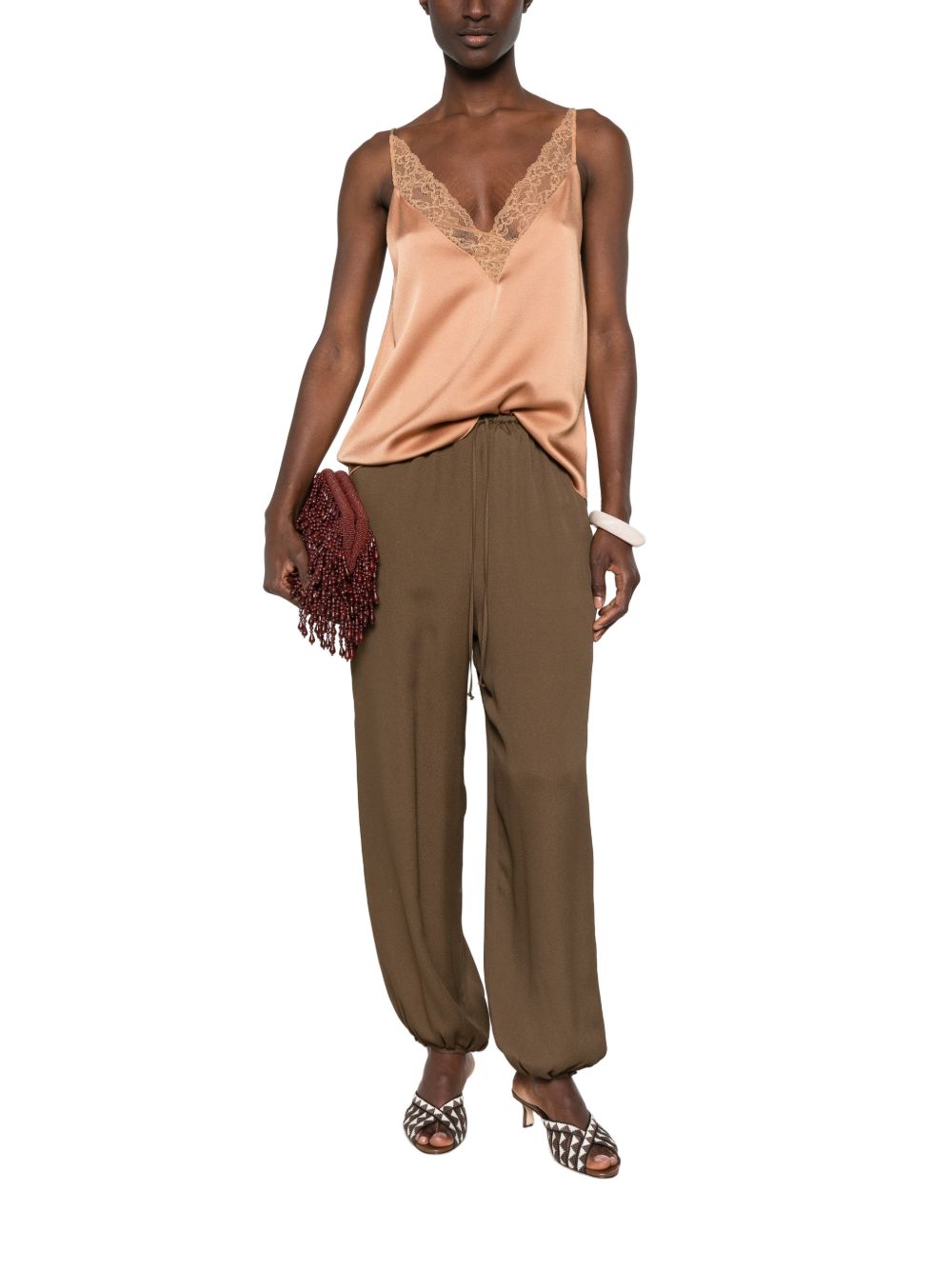 Forte Forte Trousers - BROWN | 55249a50a93ad4186b4545e41ef0fc2c4927f326