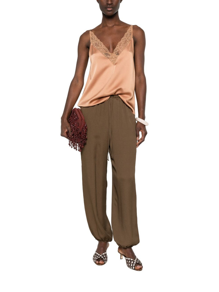 Forte Forte Trousers - BROWN | 55249a50a93ad4186b4545e41ef0fc2c4927f326