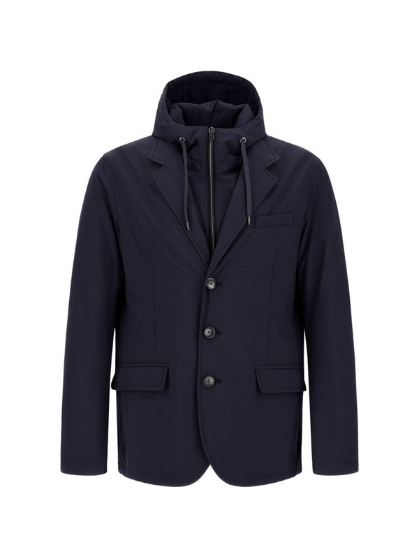 Nylon Blazer Jacket