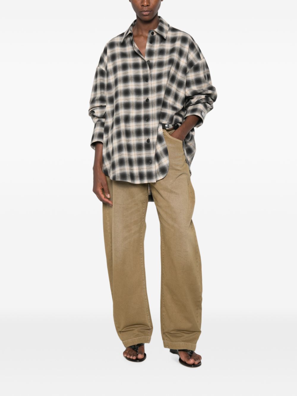 The Attico Jeans - GREEN | 13551937eca7f5be4b732742b4c5db149b02ad61