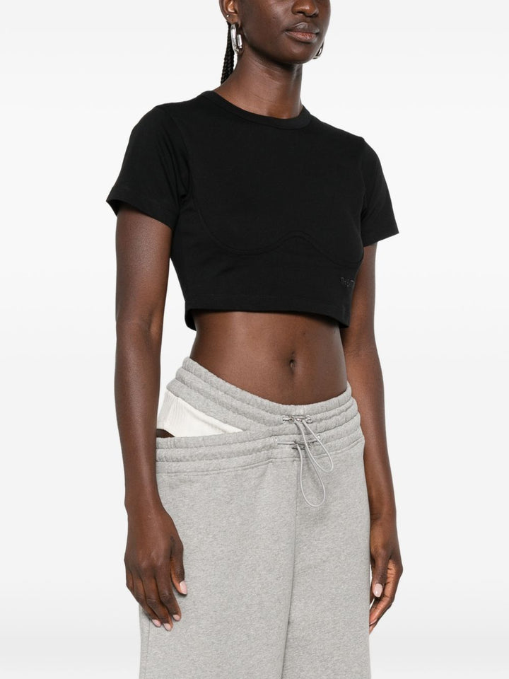 The Attico T-shirts and Polos - BLACK | 199c0fbac4a9a14138f3110820a76b3454a69c9a