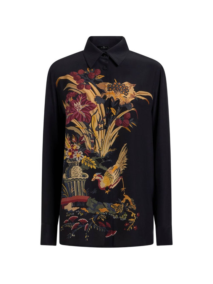 Etro Shirts - BLACK | da66d9cd0525d596605395ea043b3c09eb3b178b