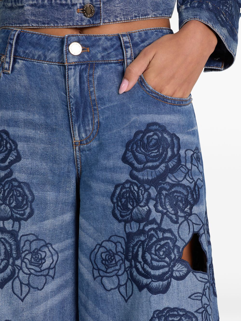 Alice + Olivia Jeans - BLUE | 40c4e11dfbd1d0e1daf971e3ef4925474a372e69