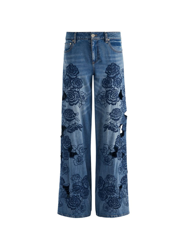 Sidney Flared Leg Denim Jeans