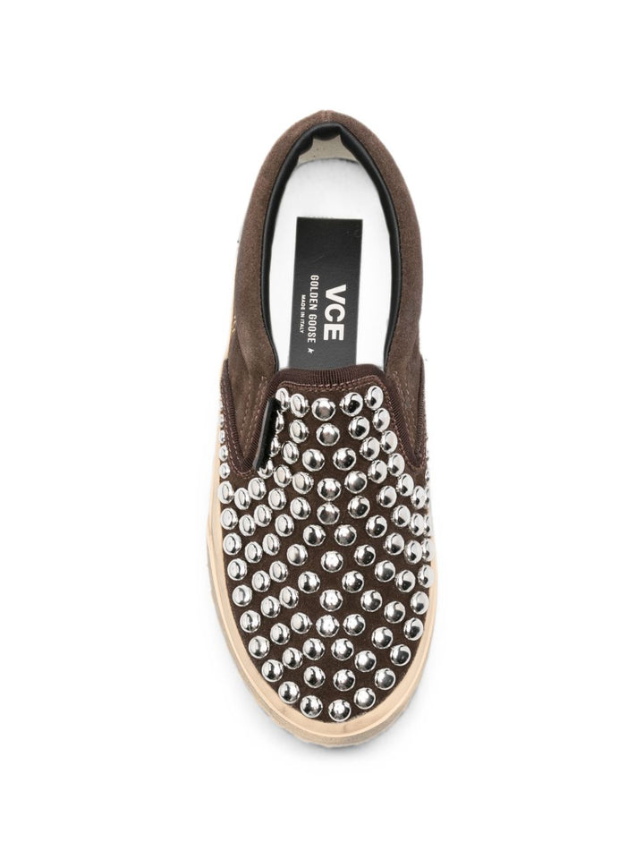 Golden Goose Sneakers - BROWN | 35648879c5ee8612ba1cdddffeee77e367cb9d39