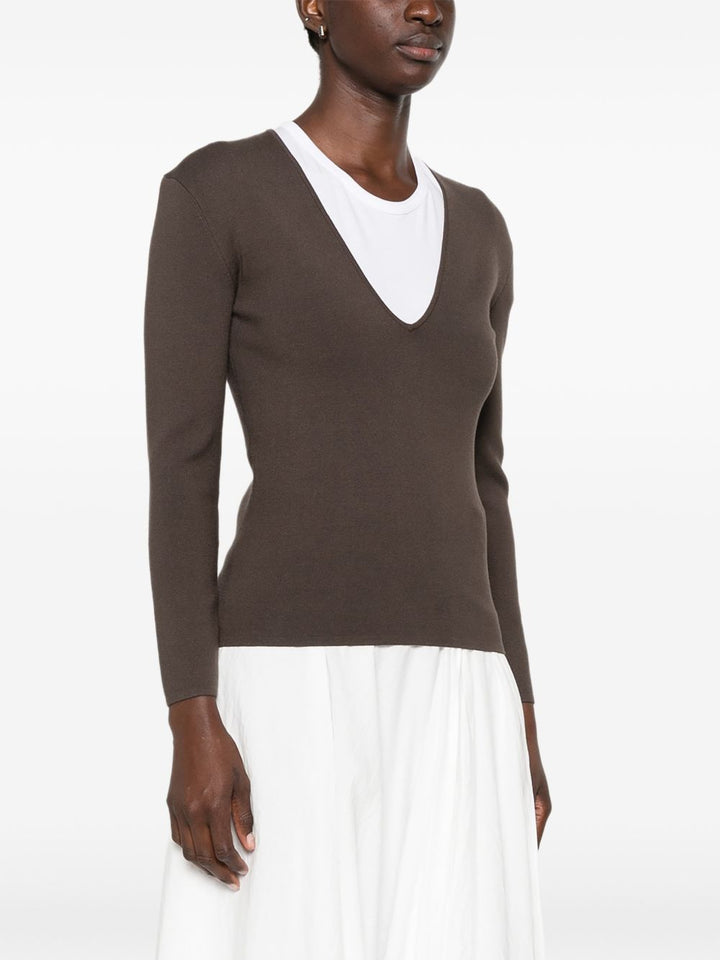 Toteme Pre Sweaters - BROWN | e033cc9e97e3575c9c393b2eb6114186b55f81e2