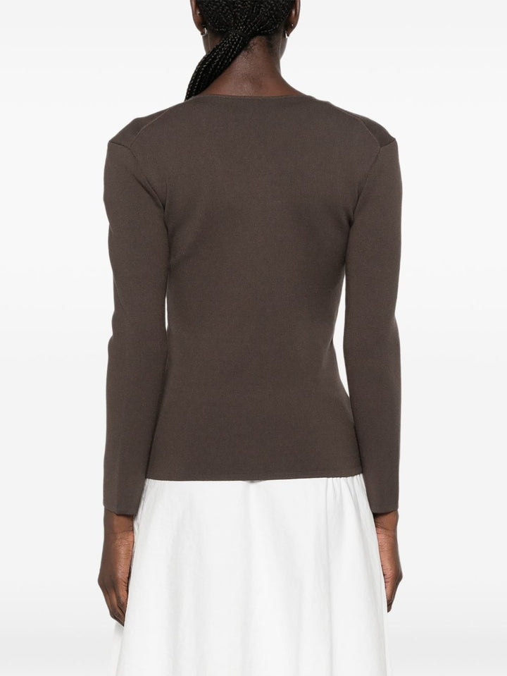 Toteme Pre Sweaters - BROWN | e5eac1e156f853e29e9f7c7a48e677bd816e41e5
