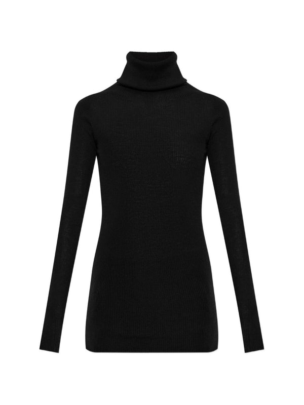 Wool Turtle-Neck Sweater