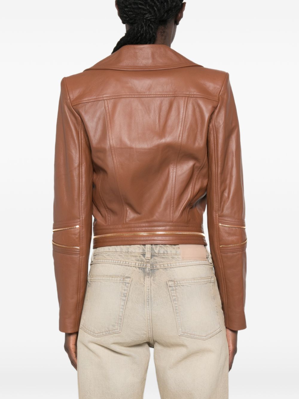 Elisabetta Franchi Jackets - BROWN | e7a56a07ee30329e55c80aabdbc256ff5d822940