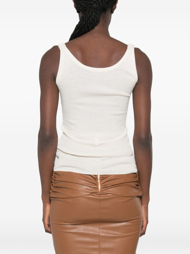 Elisabetta Franchi Top - WHITE | a5d1ca35b4d692f6514e805fd2a1ab0a81fa12de