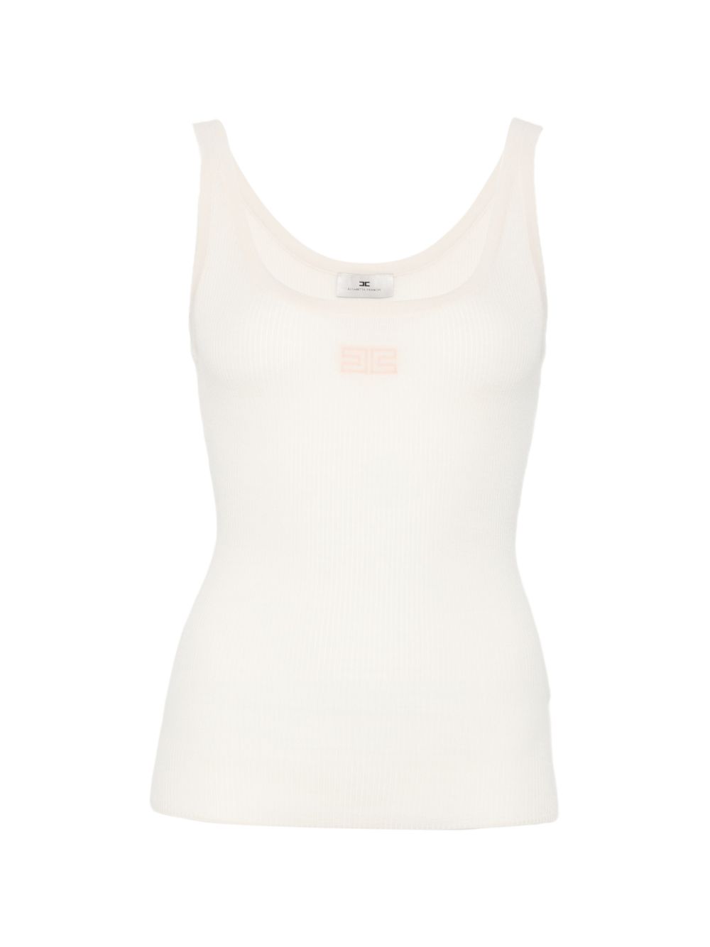 Elisabetta Franchi Top - WHITE | 752afb4fc1e529295798574ceda622b86540aecb