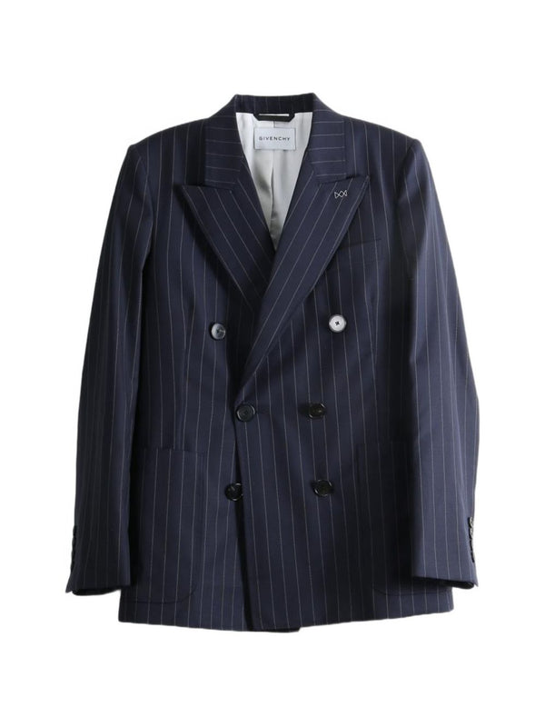 Wool Double-Breasted Jacket